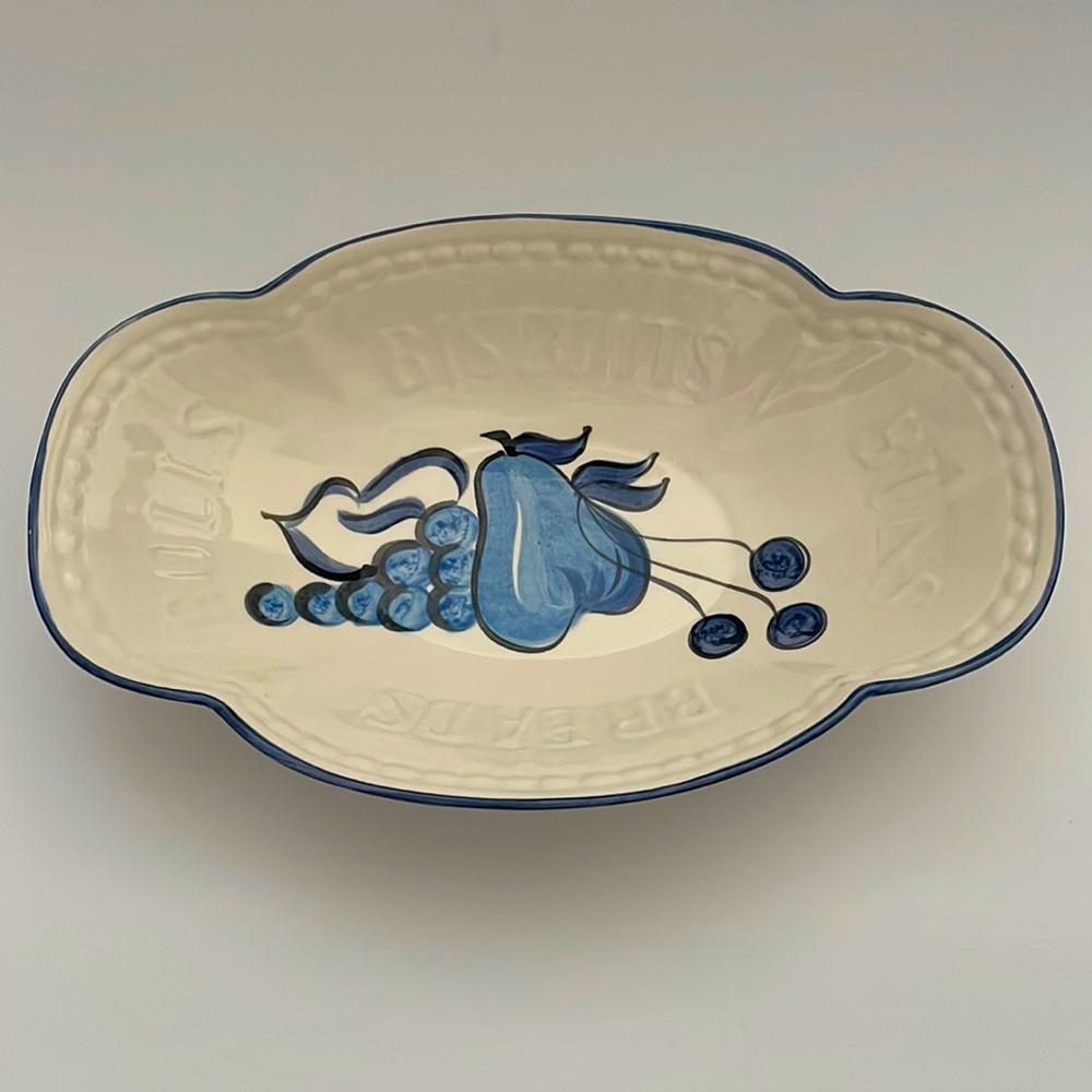 Vintage Los Angeles Pottery Bread Bowl